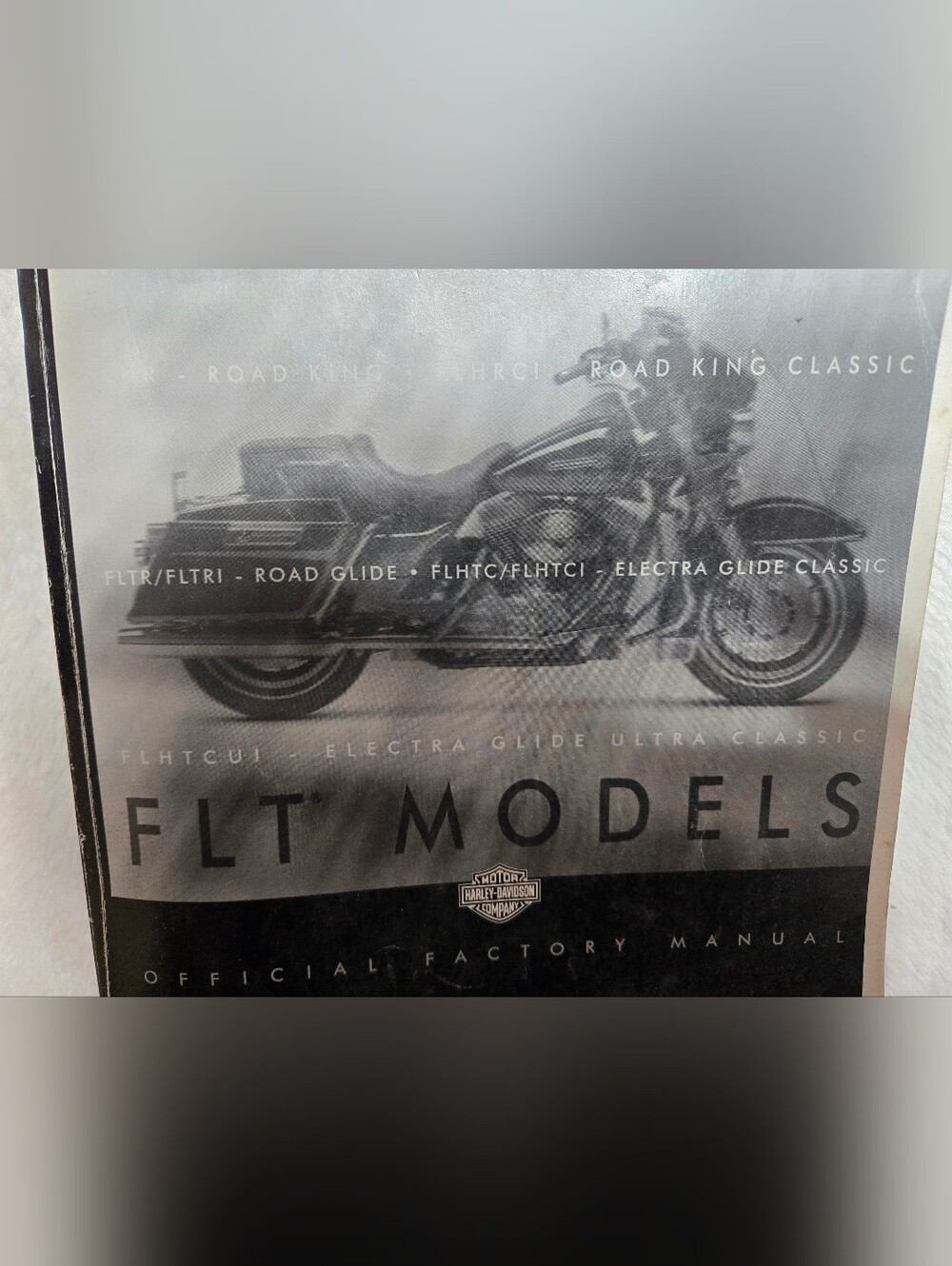 Harley Davidson 1999 FLT Models Offical Factory Service Manual - Picture 5 of 7